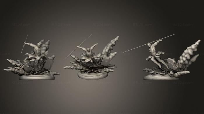 Figurines heroes, monsters and demons (Darth, STKM_2185) 3D models for cnc